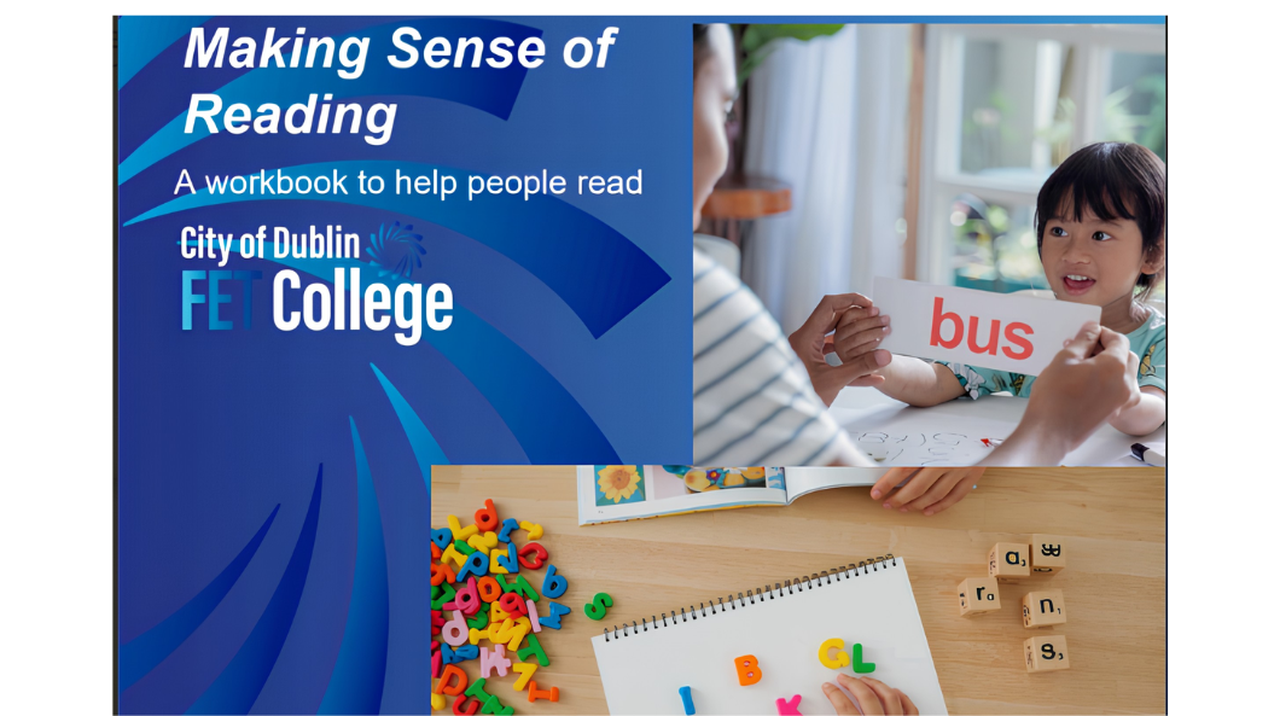 Cover of the Making sense of reading workbook